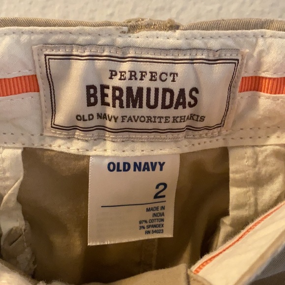 Khaki Everyday Bermuda Shorts - Picture 3 of 3